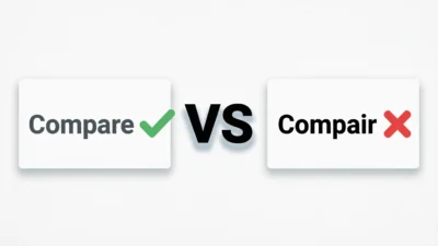 Compair vs Compare