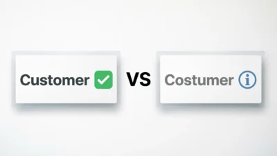 Costumer vs Customer