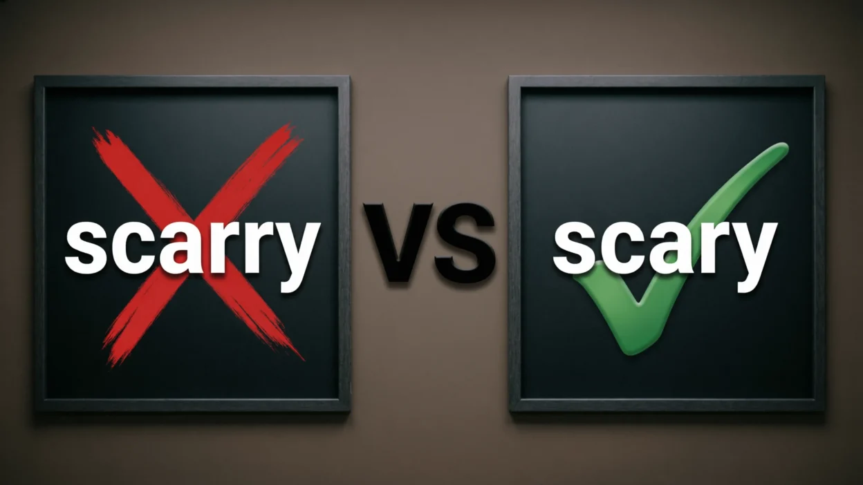 Scarry vs Scary