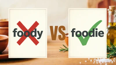 Foody vs Foodie