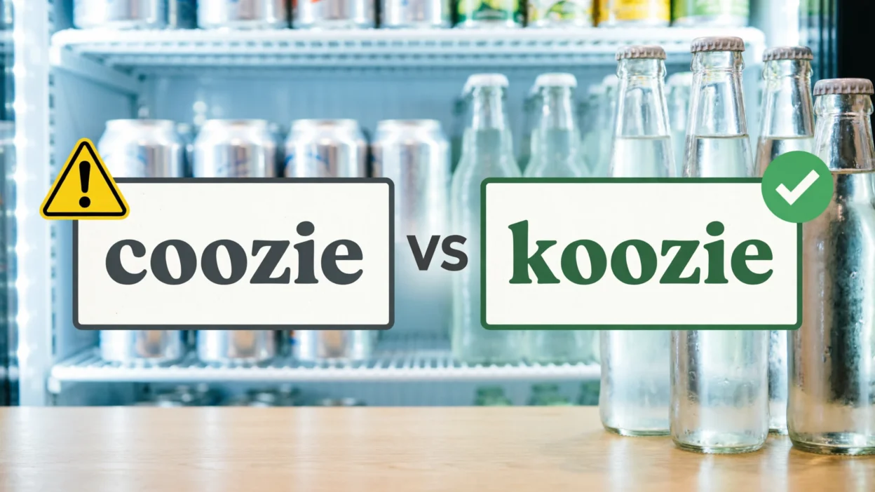 Coozie vs Koozie