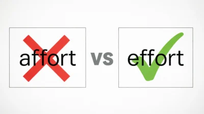 Affort vs Effort