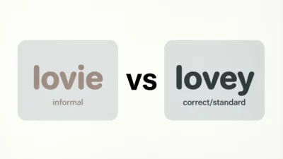 Lovie vs Lovey