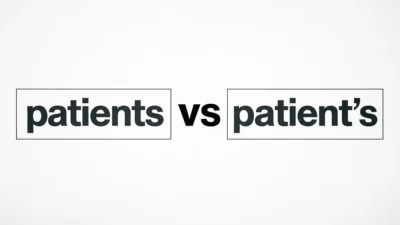 Patients vs Patient’s