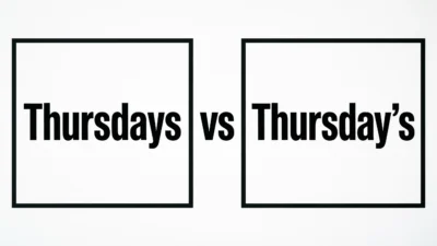 Thursdays vs Thursday’s
