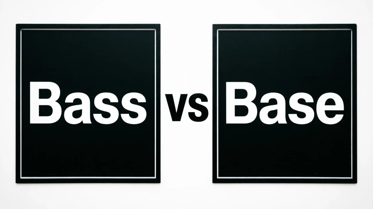 Bass vs Base