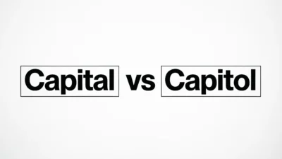Capital vs Capitol