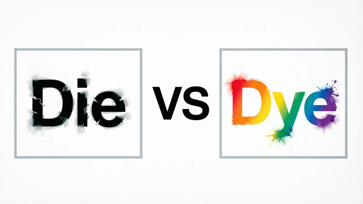 Die vs Dye