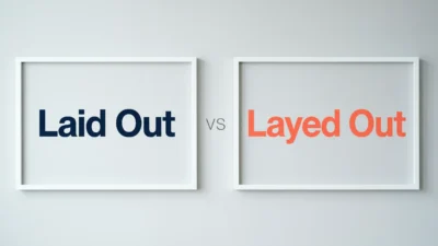 Laid Out vs Layed Out