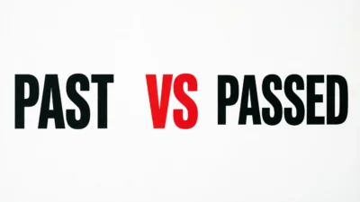 Past vs Passed