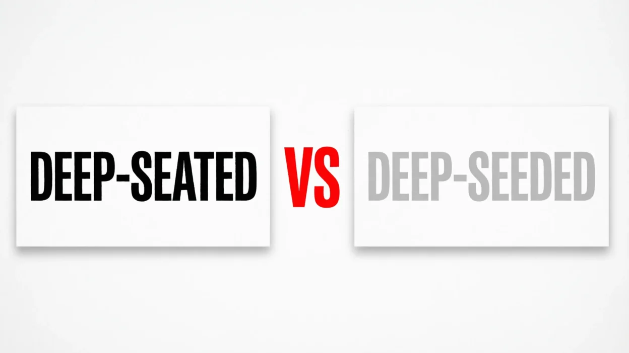 Deep-Seated vs Deep-Seeded