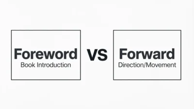 Foreword vs Forward