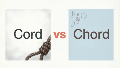 Cord vs Chord