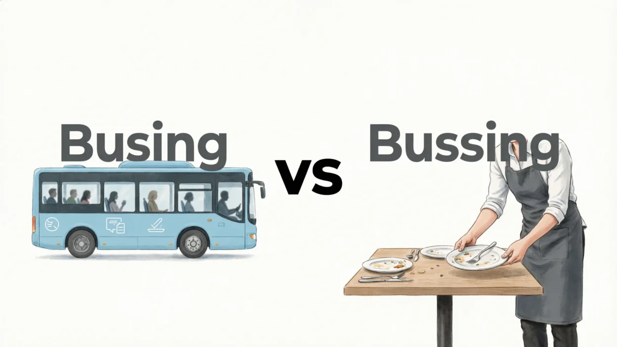 Bussing vs Busing