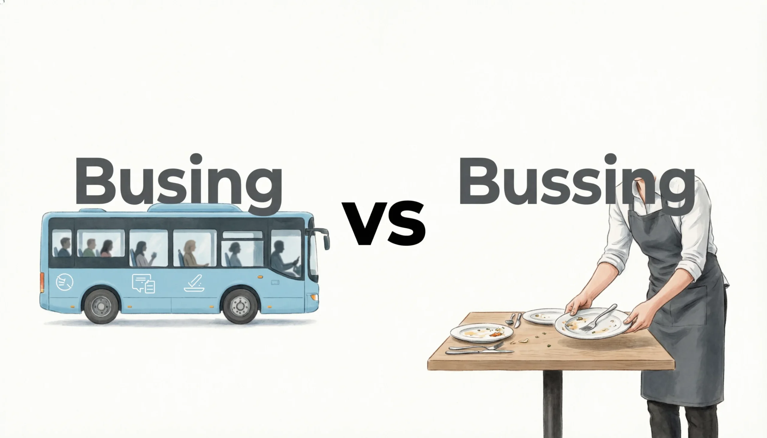 Bussing vs Busing: What’s the Difference and Which Spelling Is Correct?