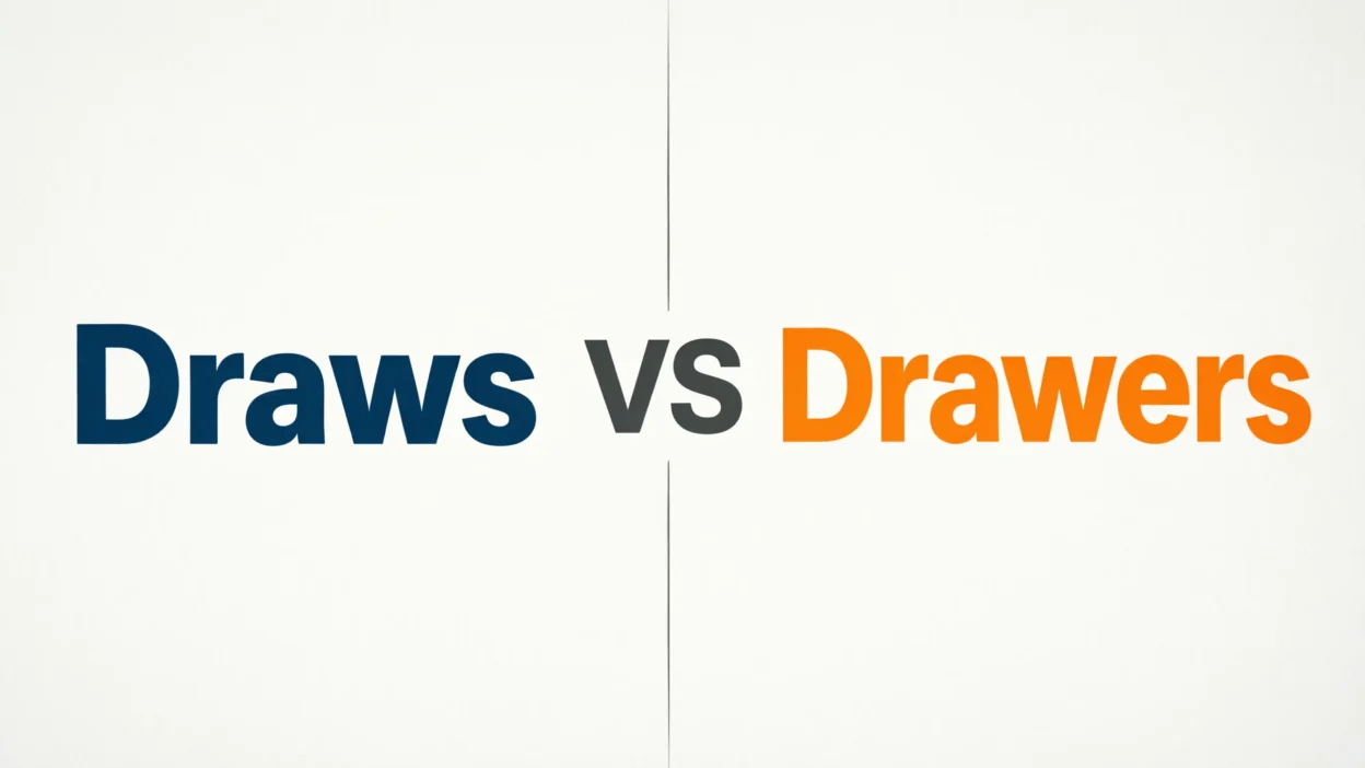 Draws vs Drawers