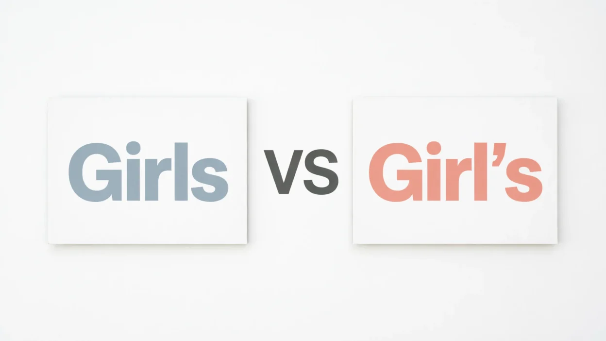Girls or Girl’s