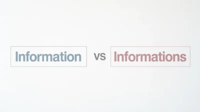 Informations or Information