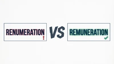 Renumeration vs Remuneration