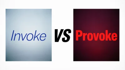Invoke vs Provoke