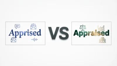 Apprised vs Appraised
