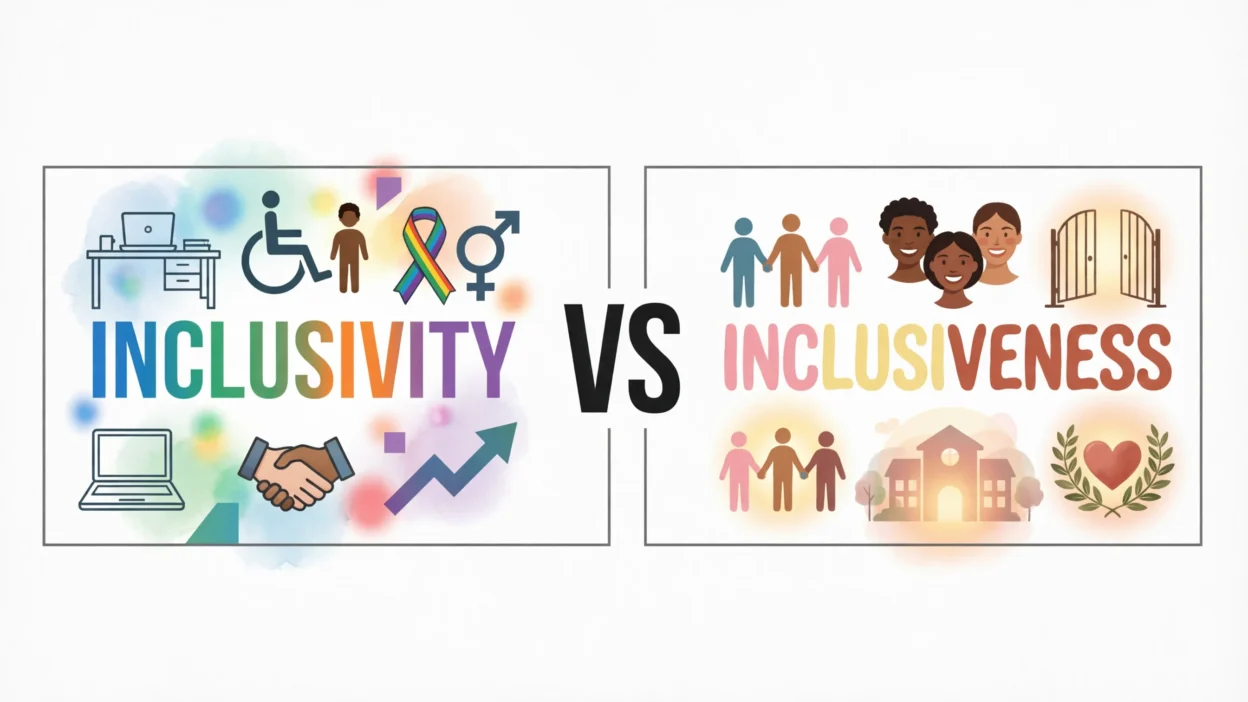 Inclusivity vs Inclusiveness