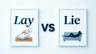 Lay vs Lie